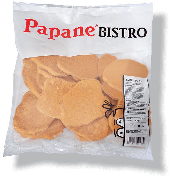 Papane Bistro: Șnițel de pui cu pesmet